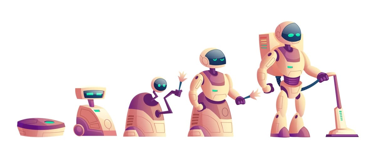 Evolution of robots